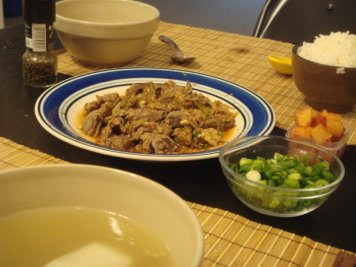 Korean Husband Dish - Braised beef 