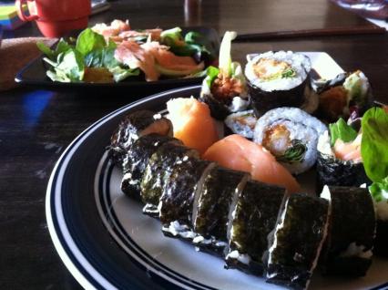Korean Husband Dish - Sushi and sashimi dish